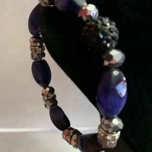 Bracelet brazalete woman blue beads bracelet